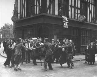 Dancing on VE Day